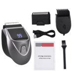 2 In 1 Electric Hair Clippers Beard Trimmer LED Display Hair Cutter