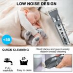 Washable Electric Hair Clipper Ceramic Professional – Bild 4