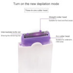 2 In 1 Electric Hair Trimmer USB Rechargeable Women Bikini Facial – Bild 5