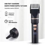 Electric Hair Clipper Usb Hair Trimmer Titanium Ceramic Blade Men Kids – Bild 5