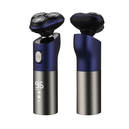 Hec3ad82c5dbf416f836db5fbc2a79a8bE.jpg 3D Waterproof Electric Shaver For Men Beard Trimmer Digital LED – Bild 1