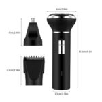 3 In 1 Electric Hair Shavers For Men Nose Beard Ear Trimmer Hair – Bild 5