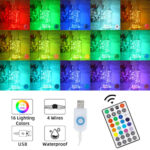 GFLAI Factory Wholesale 4 Wire USB Plug App Controlled LED Fairy – Bild 4