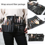 Professional Makeup Bag Waist Bag Women Cosmetic Brush Bag With Belt – Bild 5