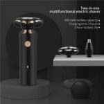 2 In 1 Electric Shaver Men's Beard Nose Ear Trimmer Portable Haircut – Bild 6