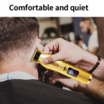 Barber All Metal Hair Clipper Rechargeable Electric Professional Blade – Bild 5