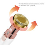 2 In 1 Electric Eyebrow Trimmer Female Women Epilator Eye Brow Lip – Bild 3