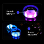 Sound Activated LED Wristband for Party(50 Pack) – Bild 5