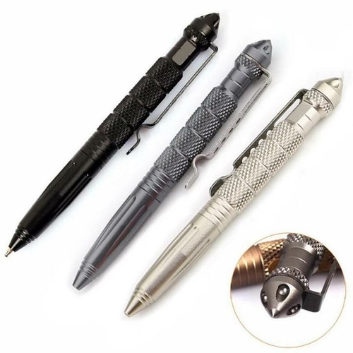 Military-Tactical-Pen-Self-Defense-Weapons-Aluminum-Alloy-Defence-Kit-Outdoor-Multipurpose-Emergency-Glass-Breaker-Survival.jpg_Q90.jpg_7b044723-769d-4648-b883-1253537c91e8.jpg Military Tactical Pen Self Defense Weapons Aluminum Alloy Defence Kit – Bild 1