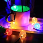 Solar 100LED Crystal Globe Lights Fairy String Light for Christmas – Bild 7