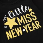 Newborn Infant Baby Girls Letter Star Jumpsuit – Bild 4