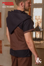 Dungeons & Dragons Rogue Hooded Vest Brown – Bild 5