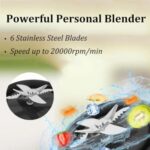 Portable Blender Fresh Juice Mixer Home Electric Wireless Charge Mini – Bild 2