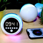 LED Ambient Bluetooth Speaker ABS Multifunctional Three Speed Bright – Bild 3