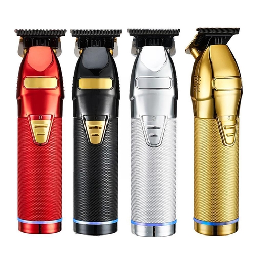 S13a4308c78b7433baaa5e2e5c2f7edd6M.jpg Professional Hair Trimmer Gold For Men Rechargeable Barber Cordless – Bild 1