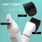 Dog Clippers Low Noise Paw Trimmer Rechargeable Pet Cat Grooming Kit – Bild 6