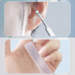 5pcs/pack Nail Clipper Kit Stainless Steel Nail Nippers Earpick Ear – Bild 6