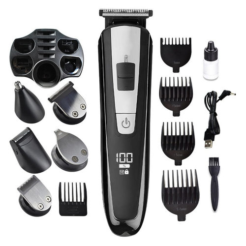 S186c35385a5d4ead85b9da84c1227ffaj.jpg 5 In 1 Rechargeable Electric Hair Clippers For Men Beard Nose Ear – Bild 1