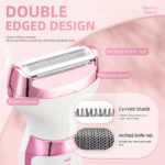 Electric Razor for Women 5 in 1 Rechargeable Painless Body Razors and – Bild 4