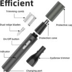 Multifunctional Electric Nose Ear Hair Trimmer for Men Painless – Bild 2