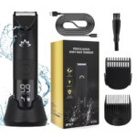 Pubic Hair Trimmer for Men – Ceramic Blade No Nick No Cut Ball Trimmer