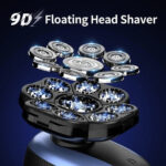 Head Shavers for Bald Men 9D Electric Rotary Shaver Multifunctional – Bild 3