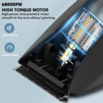 Men's Electric Groin Hair Trimmer Pubic Hair Trimmer Body Grooming – Bild 6