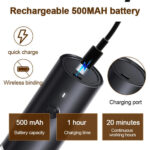 Electric Automatic Salt and Pepper Grinder USB Rechargeable Adjustable – Bild 5
