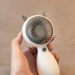 Portable Mini Fan USB Charging Handheld Cartoon Fan For Outdoor – Bild 2