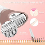 6in1 Set Electric Epilator Women Female Shaver Leg Body Hair Removal – Bild 2
