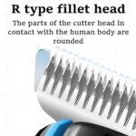 Electric Hair Clipper Hair Cutting Maching Wireless Trimmer Men – Bild 2
