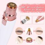 2 in 1 Electric Eyebrow Trimmer Painless Eye Brow Epilator – Bild 5
