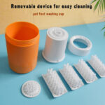 Portable Pet Paw Cleaning Cup Semi-Automatic Cleaning And Grooming Dog – Bild 5
