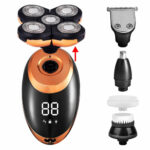 IPX7 Waterproof Electric Shaver Razor for Men Hair Trimmer – Bild 2