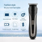 3 In 1 Professional Hair Trimmer Men's Hair Clipper Rechargeable Nose – Bild 3