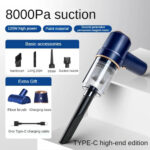 4 in 1 Car Vacuum Cleaner 8000PA Strong Suction Handheld Wireless – Bild 6