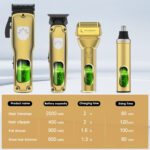 Professional Hair Clipper Set for Barber Men's Oil Head Carving – Bild 3