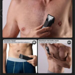 Body & Groin Hair Trimmer for Men Waterproof Dual-Head Ceramic Blade – Bild 5