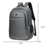 Men's Backpack Multifunctional Waterproof Business Bag For Male – Bild 2