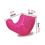 Adjustable 4Pcs Silicond Retractable Burger Fixed Box Hamburger Holder – Bild 4