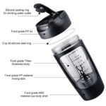 USB Electric Protein Shaker Bottle Portable 1200mAh Rechargeable – Bild 4