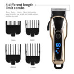 Electric Hair Clipper USB Rechargeable Professional Hair Barber for