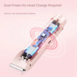 Bikini Trimmer For Women Electric Shaver For Women 2 In 1 Pubic Hair – Bild 4