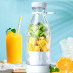 500ml Portable Wireless Blender 6 Blades Electric Fruit Juicer Machine – Bild 4