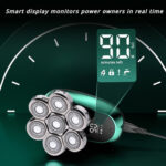 6 in 1 Electric Head Shaver for Bald Men 7D Floating Cutter Beard – Bild 4