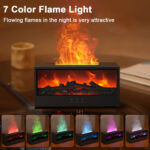 Fireplace Humidifier Flame Aroma Diffuser Fire Humidifier Essential – Bild 3
