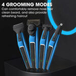 4 in 1 Multi-functional Men's Electric Shaver Nose Hair Trimmer Oil – Bild 2