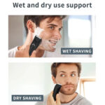 Pubic Hair Trimmer for Men – Ceramic Blade No Nick No Cut Ball Trimmer – Bild 2