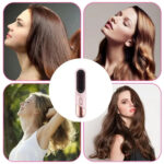 Hair Straightening Brush Fast Heating Negative Ion Hair Straightener – Bild 2