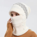 Beanies For Women Winter Knitted Hats Thick Warm Beanie Skullies Hat – Bild 3